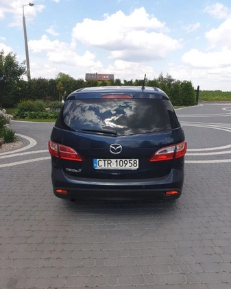 Mazda 5 cena 29500 przebieg: 285000, rok produkcji 2014 z Toruń małe 466